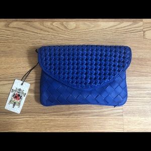 Urban Expressions Cobalt Blue Clutch Wristlet
